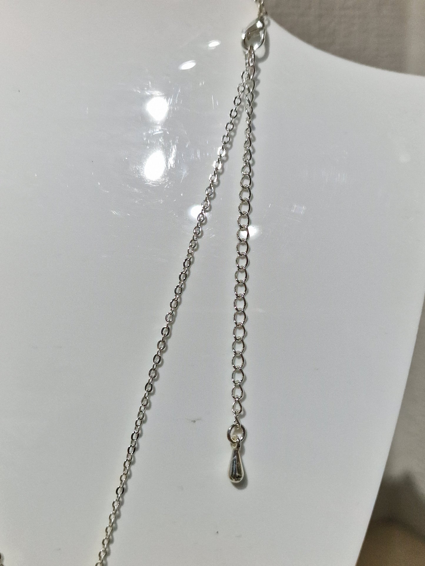 Yellow Pansy Flower Pendant Necklace