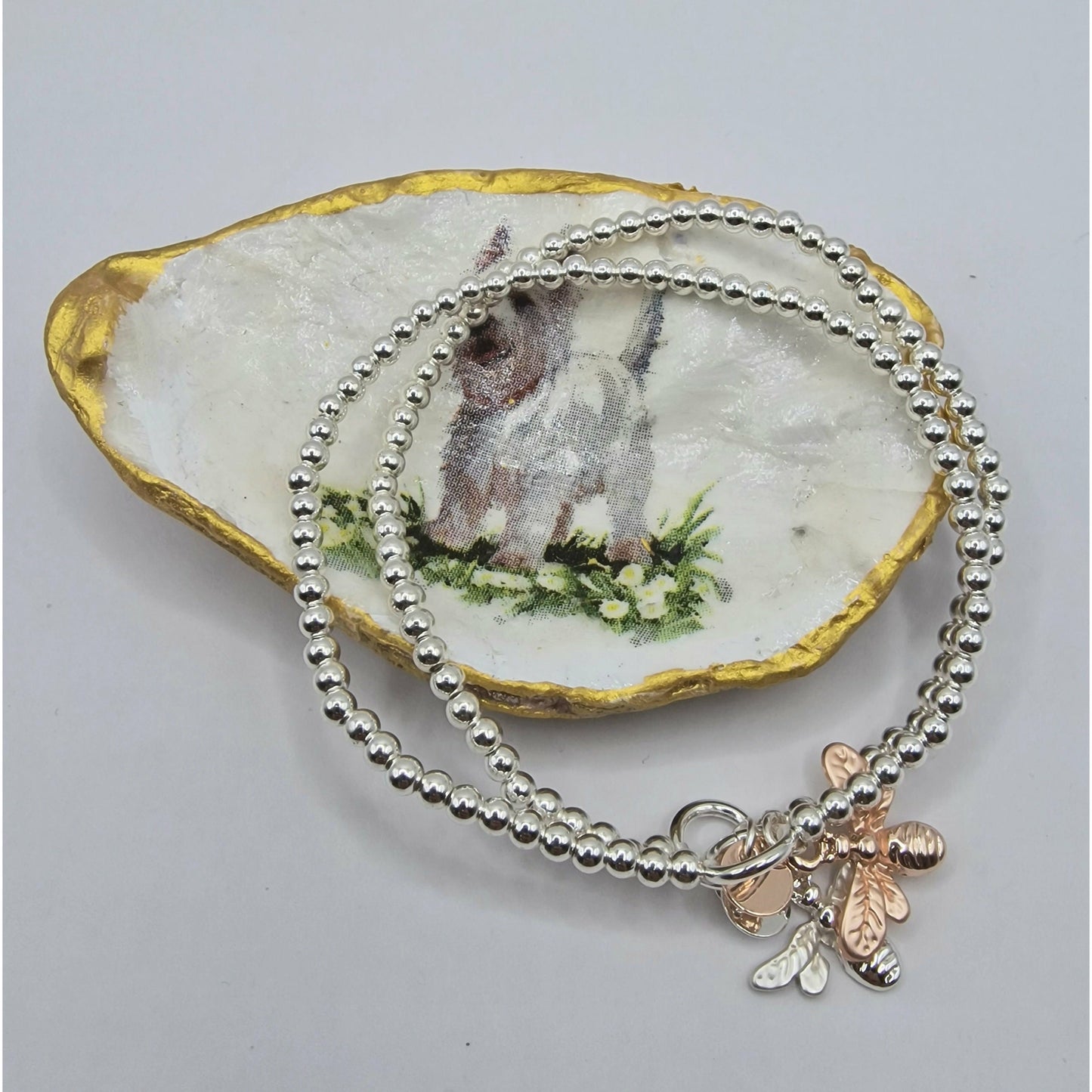 West Highland Terrier Westie Dog Oyster Shell Trinket Dish