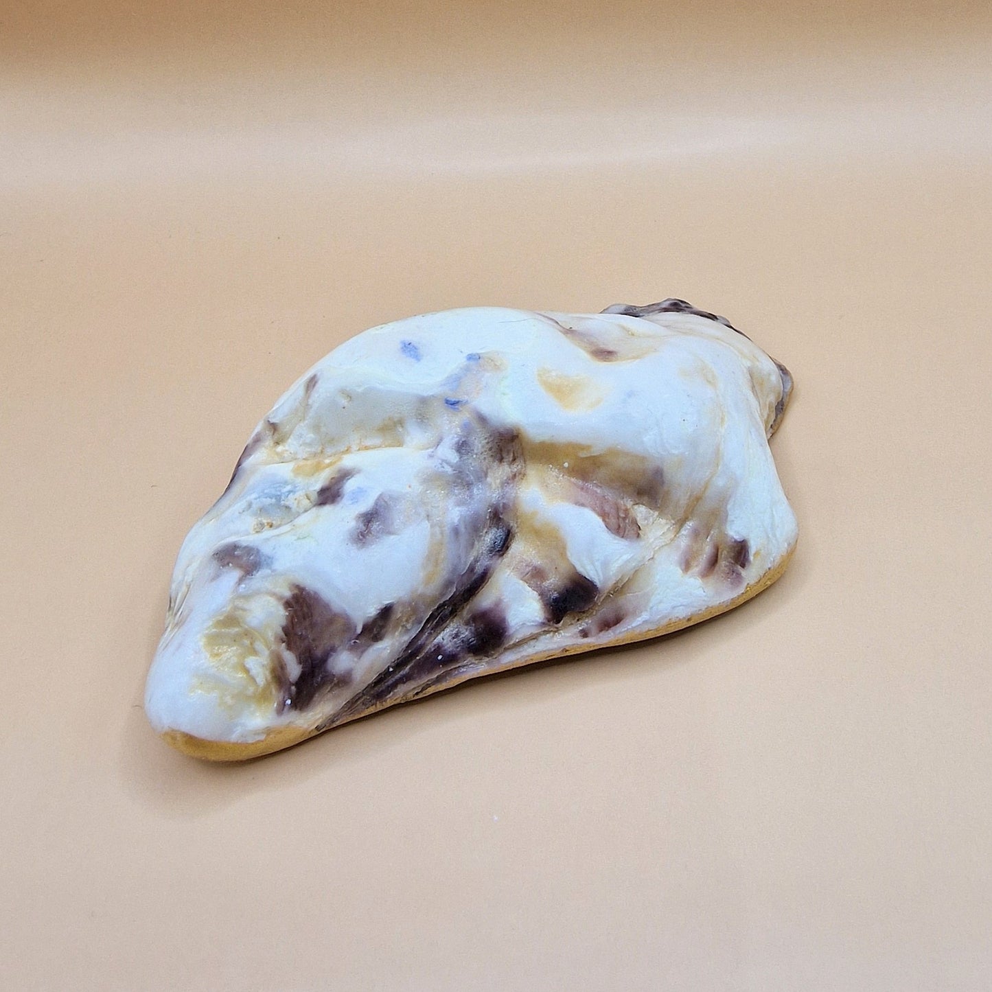 Sleeping Kittens Cats Oyster Shell Trinket Dish