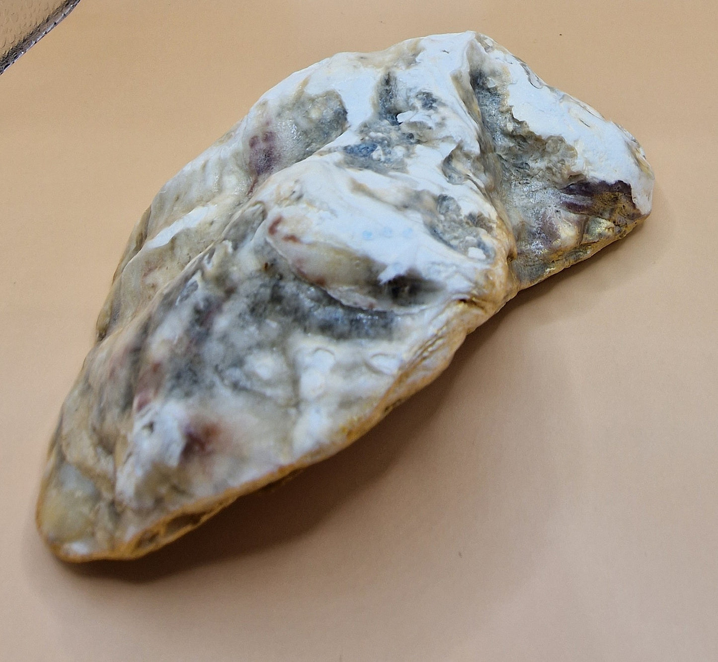 Hedgehog Spoon Large Oyster Shell Trinket Dish