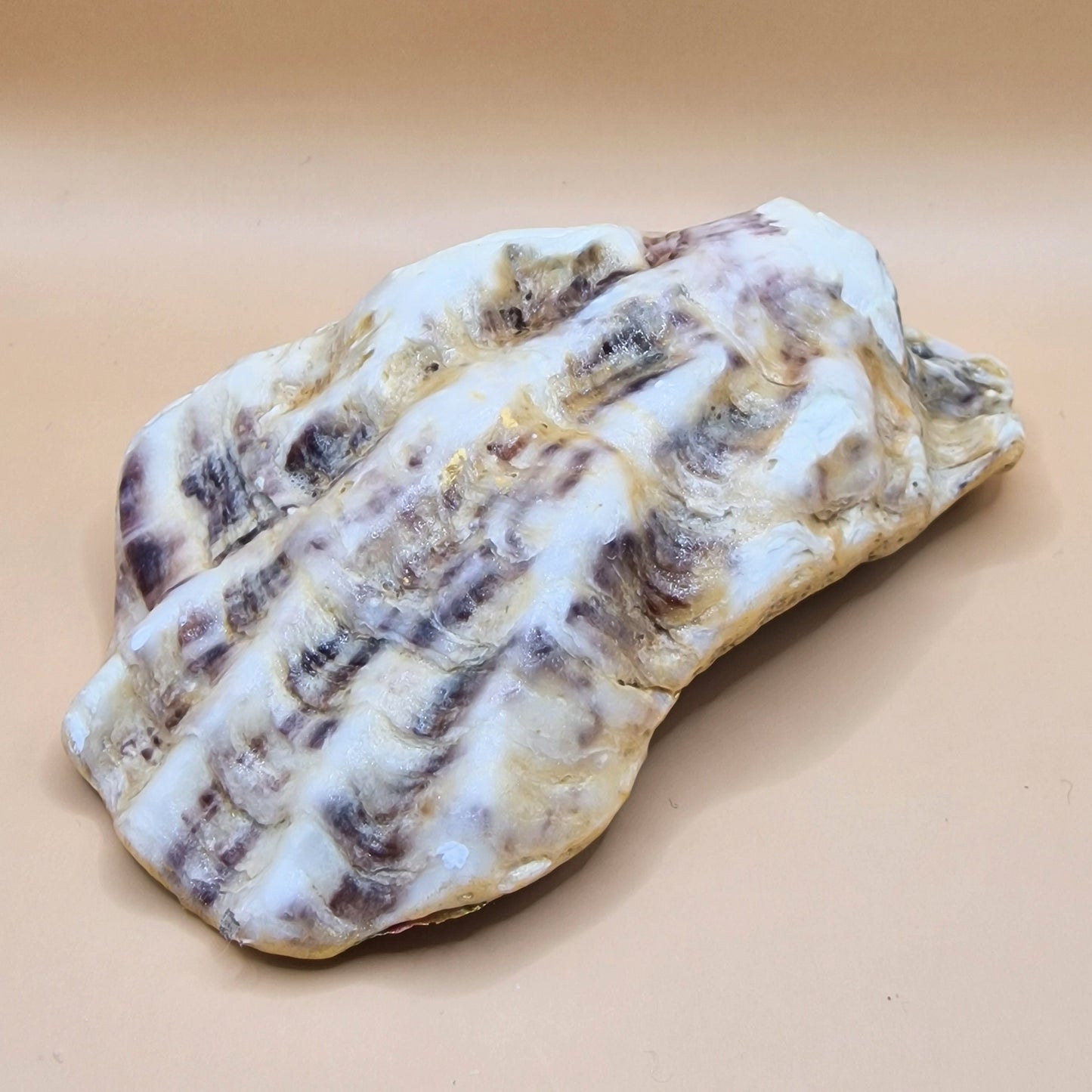 Blue Tit Duo Blossom Medium Oyster Shell Trinket Dish