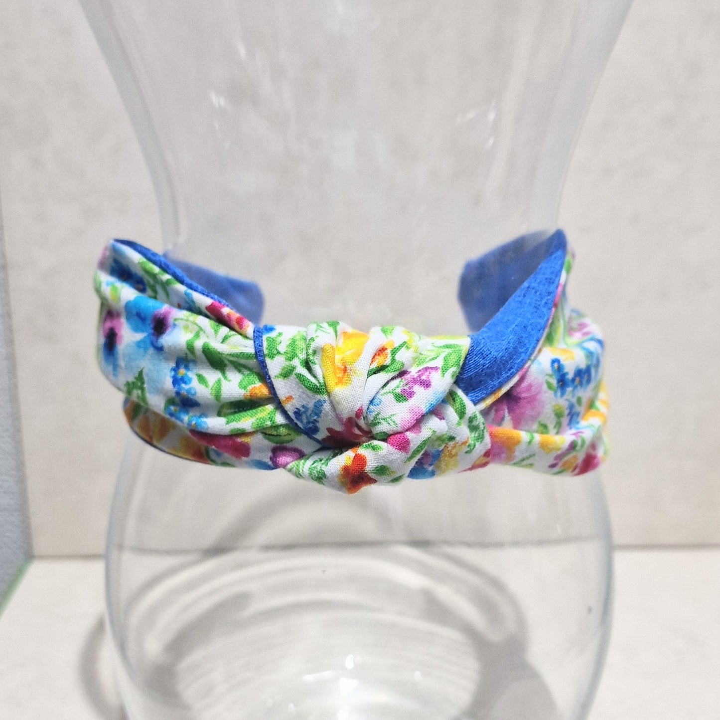 Hairband Ditsy Flower Cotton Fabric Bespoke Top Knot Headband