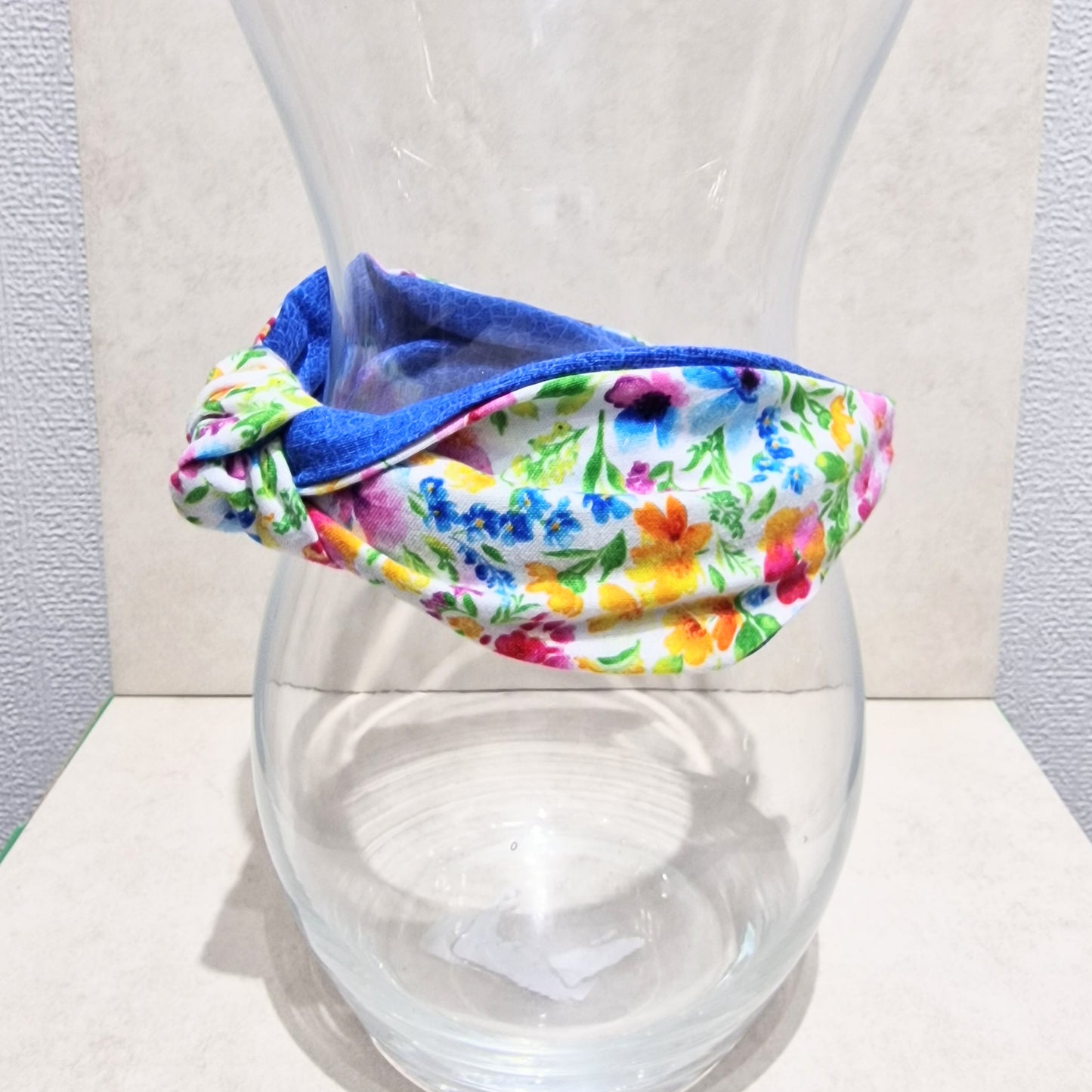 Hairband Ditsy Flower Cotton Fabric Bespoke Top Knot Headband