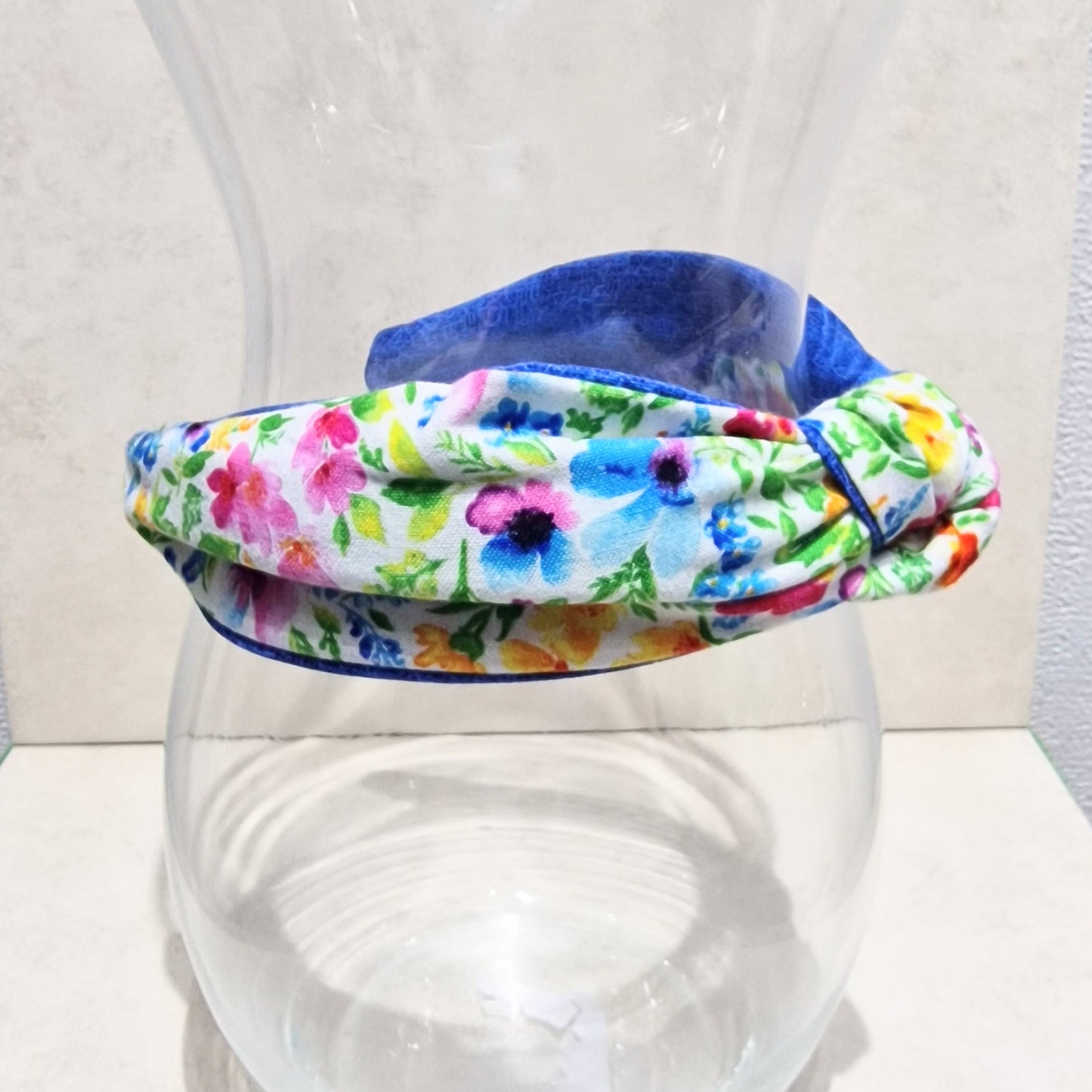 Hairband Ditsy Flower Cotton Fabric Bespoke Top Knot Headband