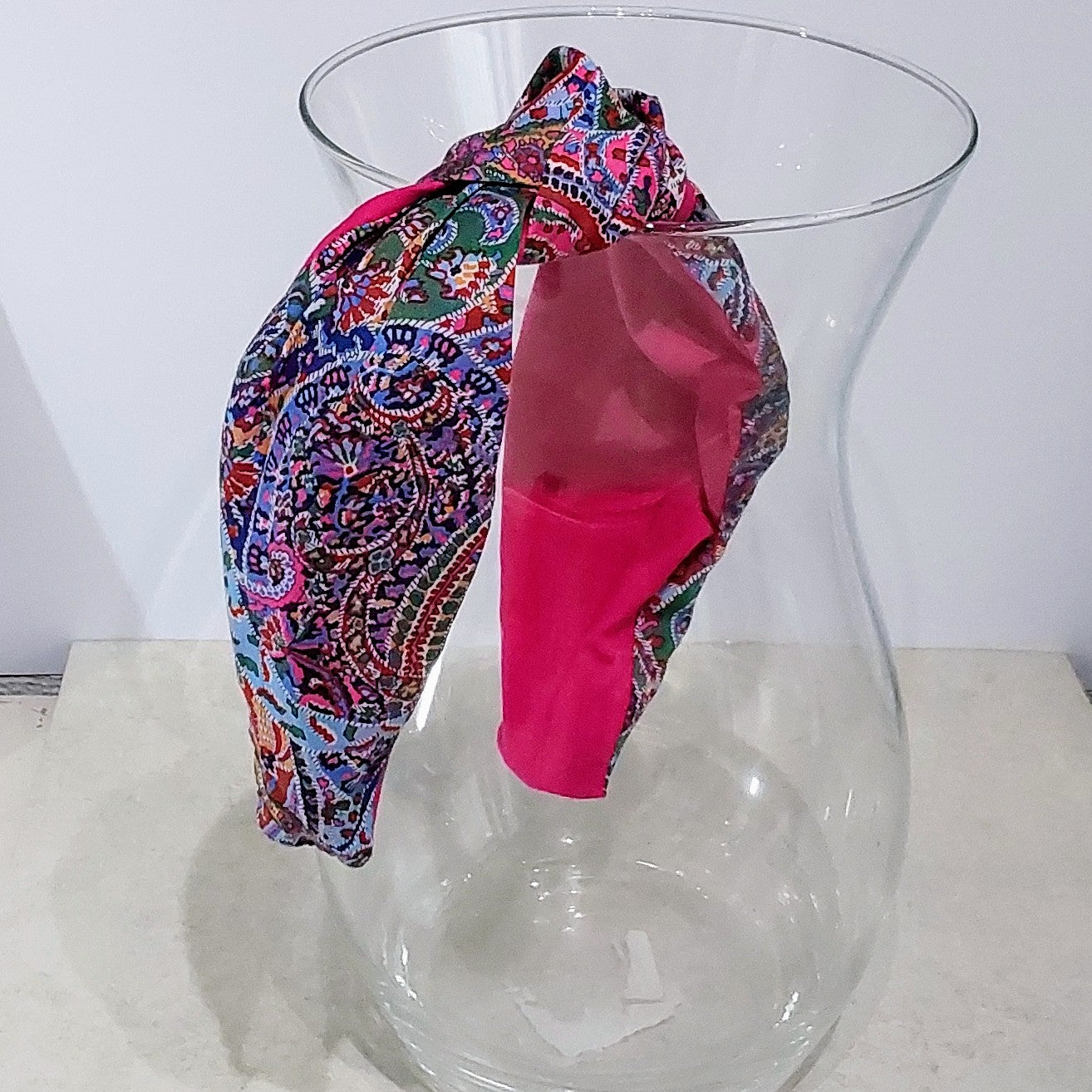 Liberty of London Hairband Dana Sharmin Tana Lawn Cotton Fabric Top Knot Headband