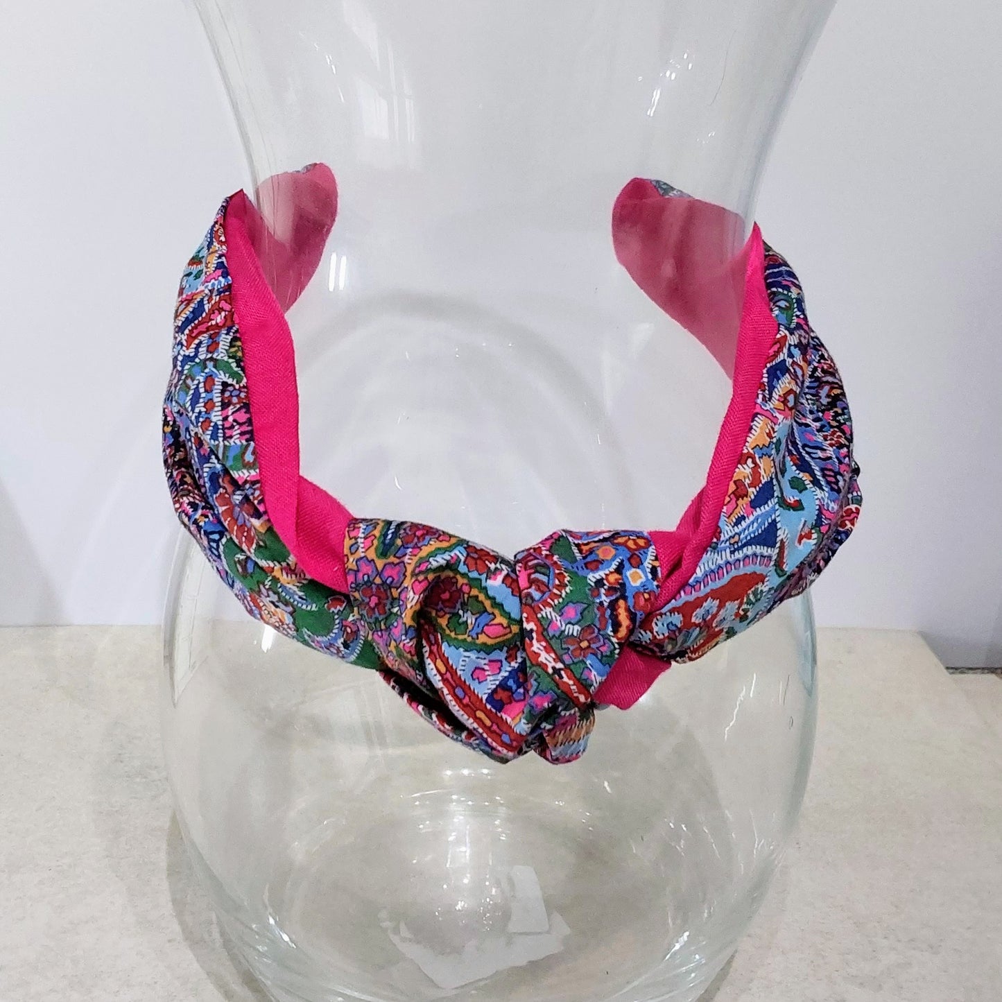 Liberty of London Hairband Dana Sharmin Tana Lawn Cotton Fabric Top Knot Headband