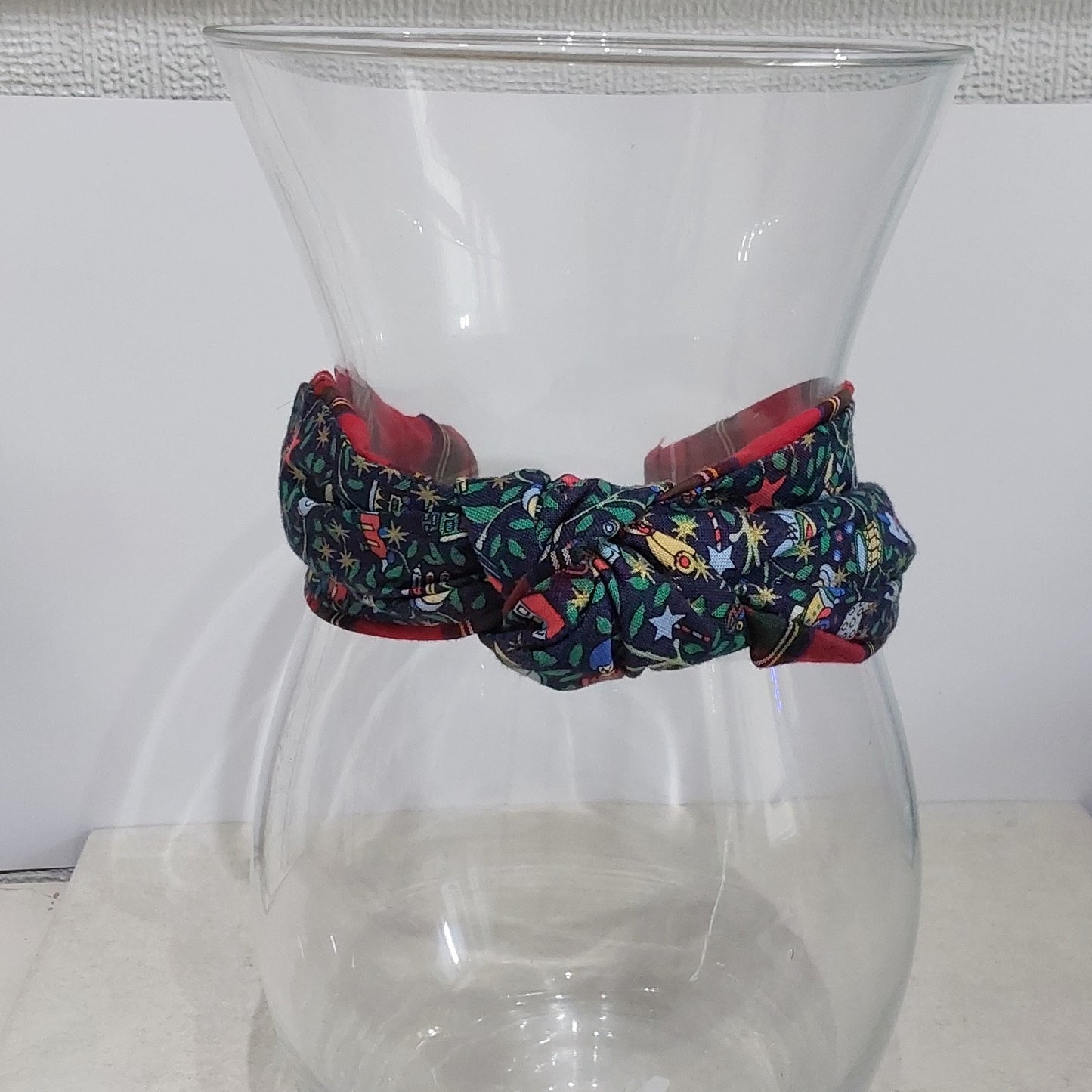Hairband Liberty of London Christmas Toys Cotton Fabric Bespoke Top Knot Headband