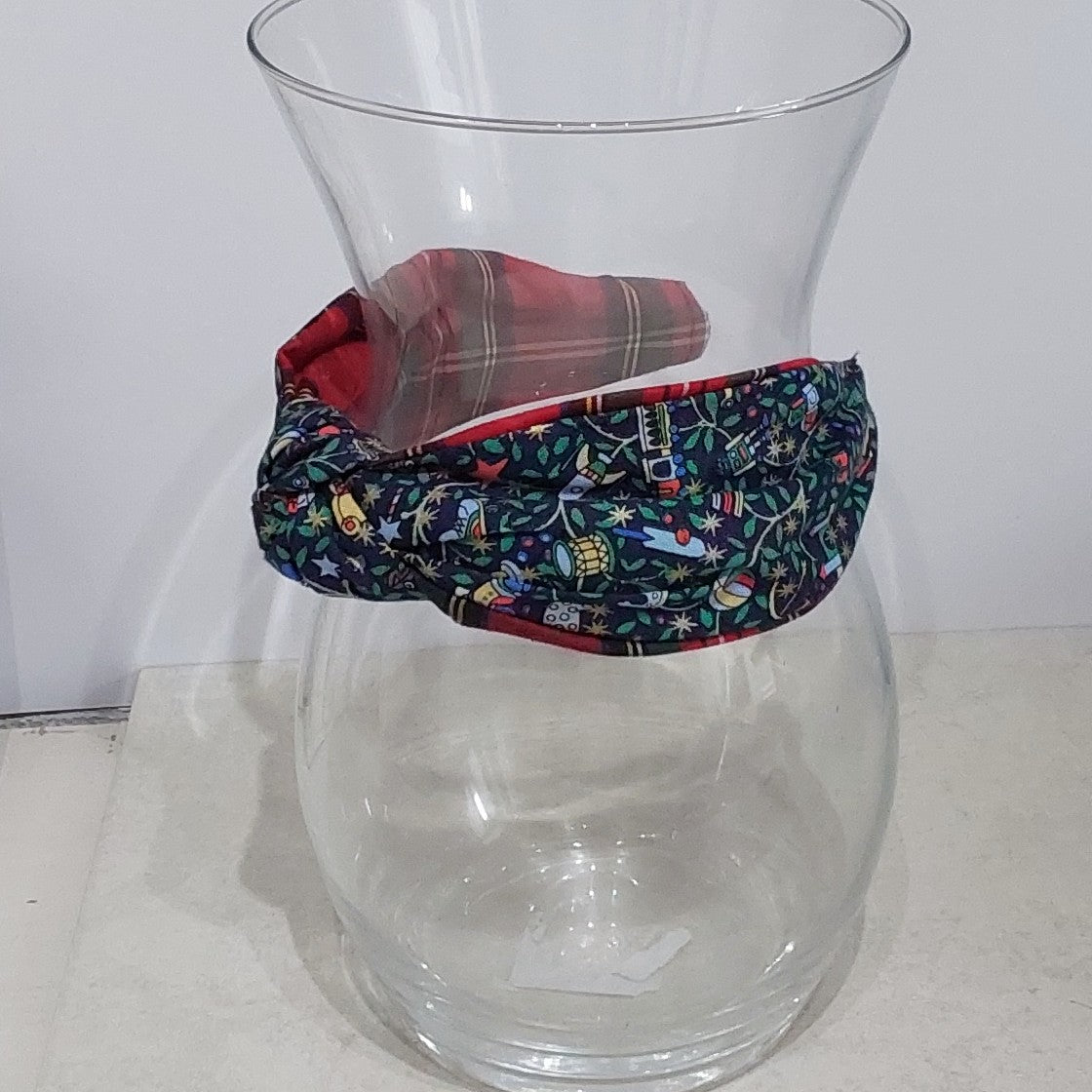 Hairband Liberty of London Christmas Toys Cotton Fabric Bespoke Top Knot Headband