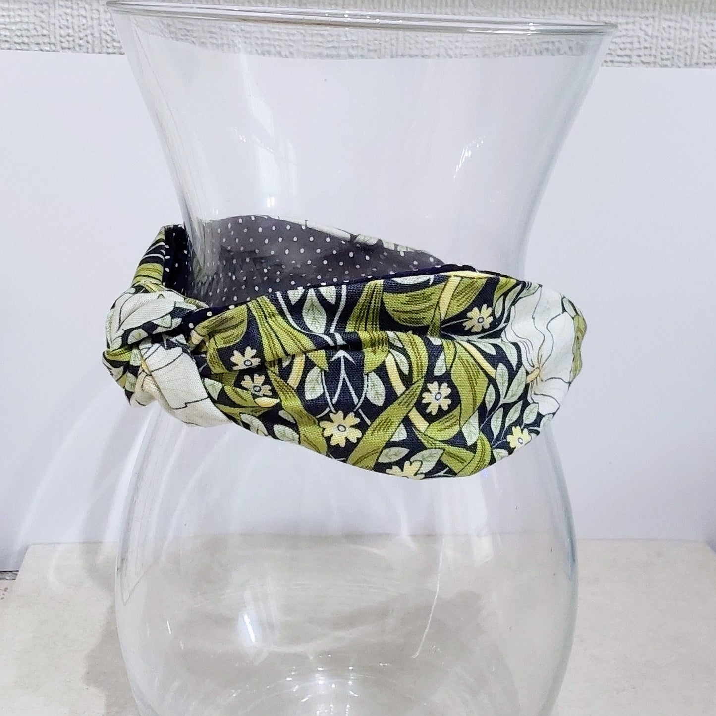 Hairband William Morris Spoonflower Cotton Fabric Bespoke Top Knot Headband