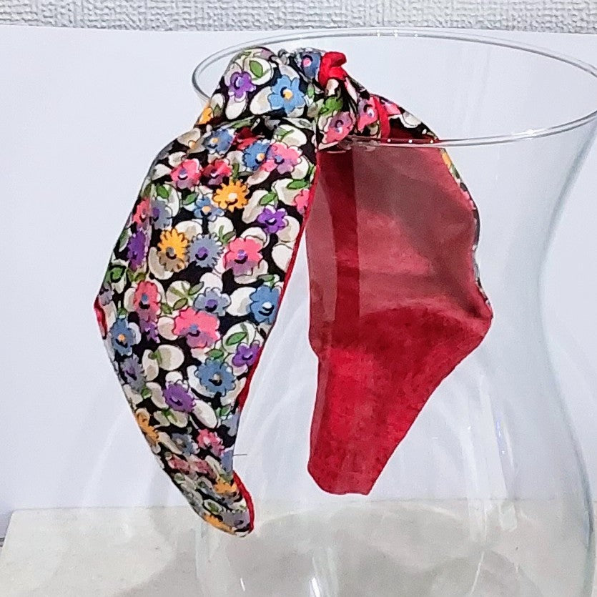 Hairband Spring Flower Ditsy Floral Cotton Fabric Bespoke Top Knot Headband