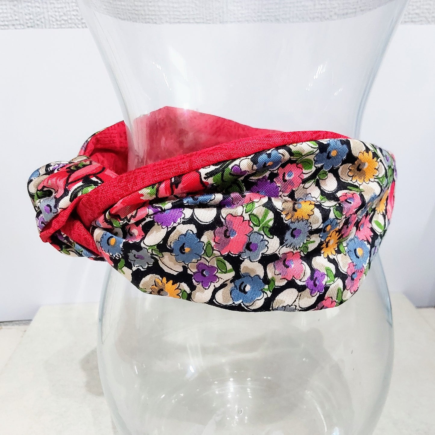 Hairband Spring Flower Ditsy Floral Cotton Fabric Bespoke Top Knot Headband