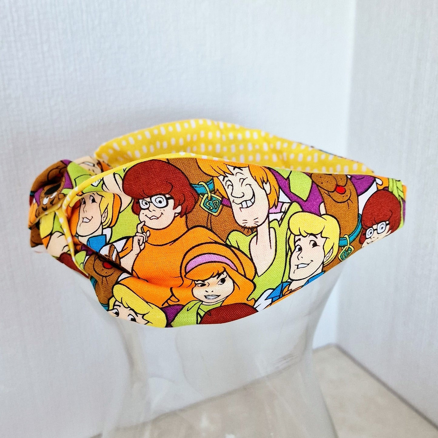 Hairband Scooby Doo Characters Easter Pastel Cotton Fabric Bespoke Top Knot Headband