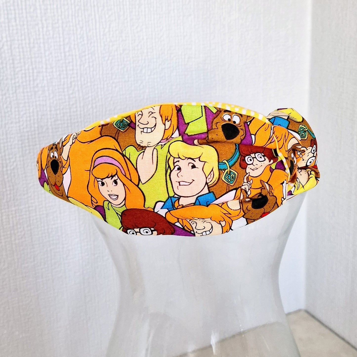 Hairband Scooby Doo Characters Easter Pastel Cotton Fabric Bespoke Top Knot Headband