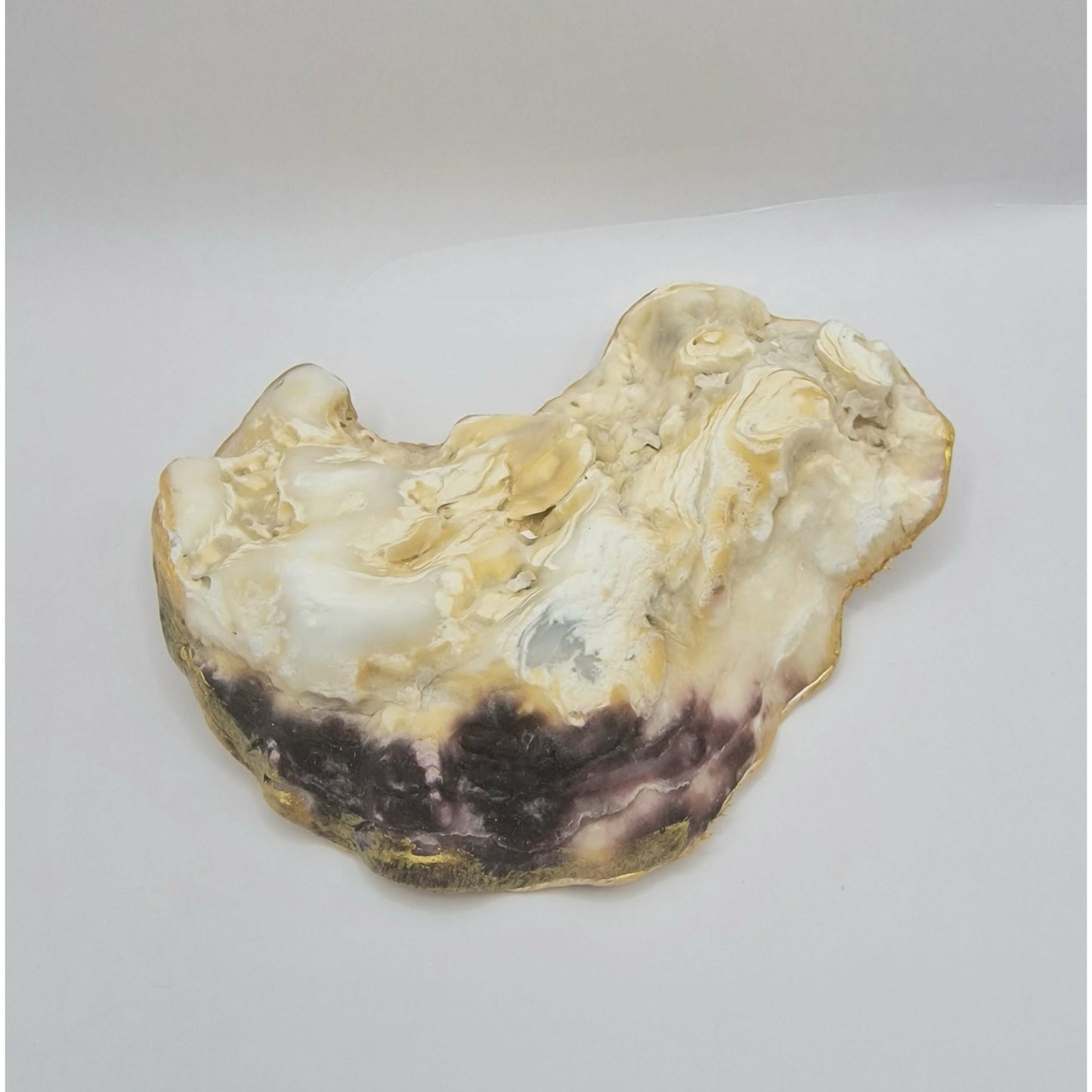 Pekingese Brown Dog Oyster Shell Trinket Dish