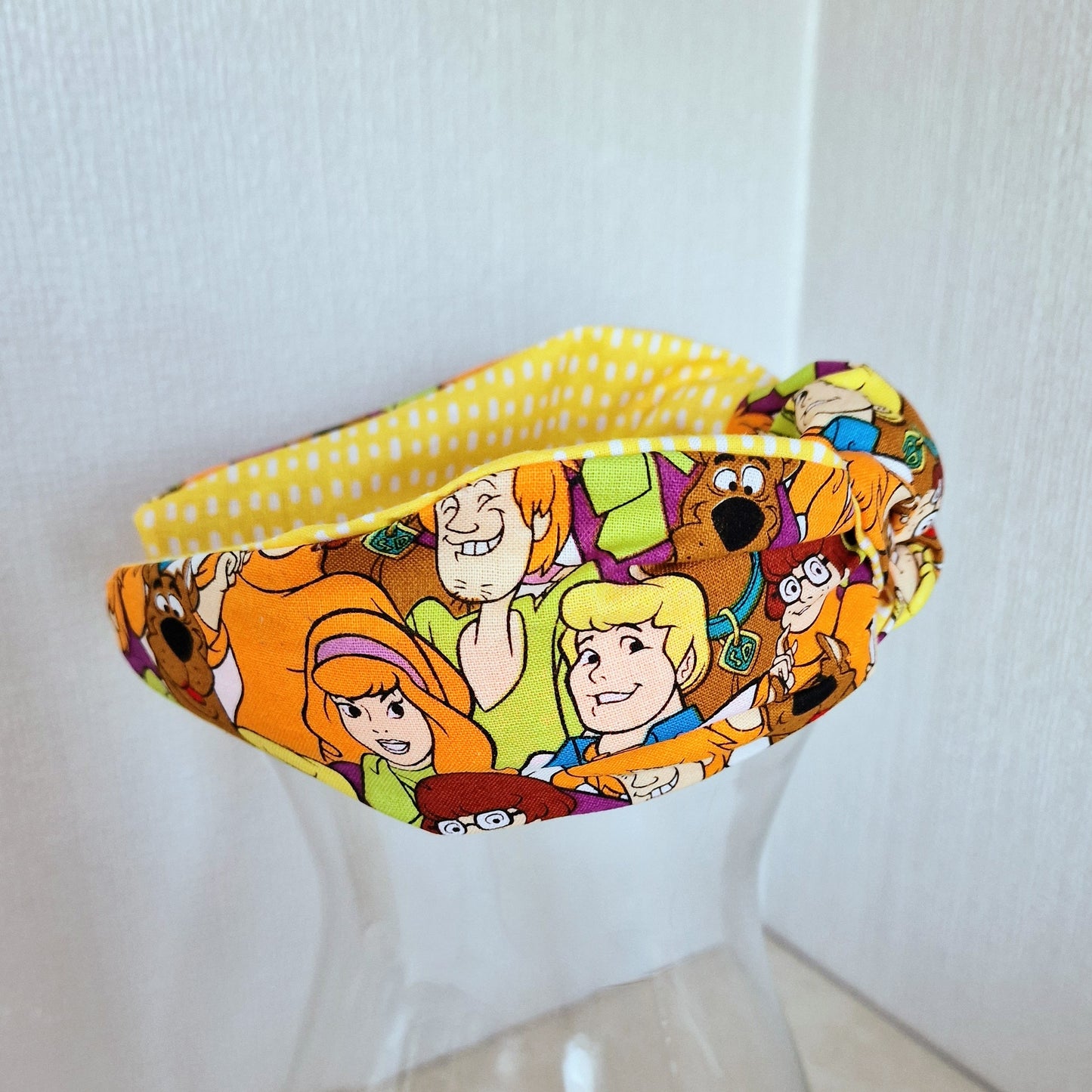 Hairband Scooby Doo Characters Easter Pastel Cotton Fabric Bespoke Top Knot Headband
